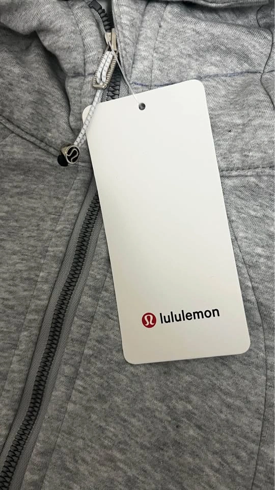 Lululemon Scuba Full Zip Grey Size 4 (XS) $80 - photo 4
