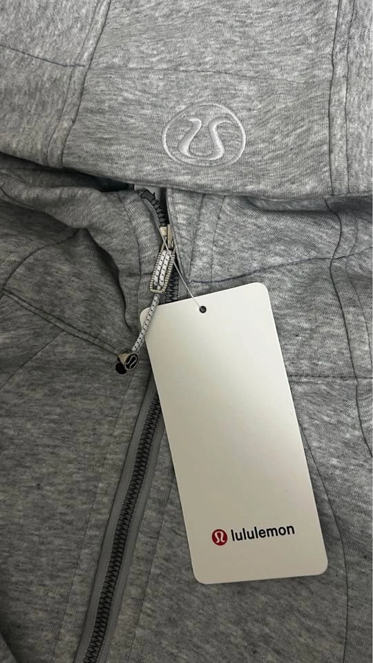 Lululemon Scuba Full Zip Grey Size 4 (XS) $80 - photo 5