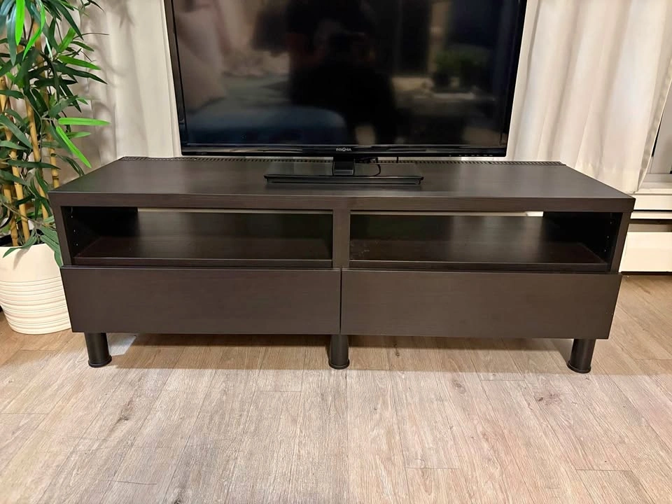 IKEA Besta TV Stand - Like New Condition