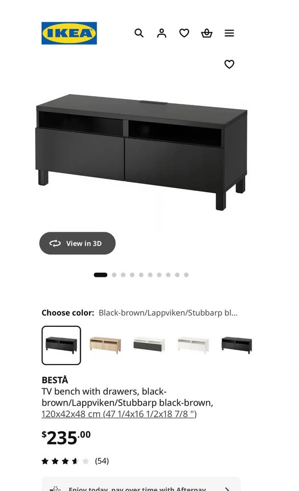 IKEA Besta TV Stand - Like New Condition - photo 2
