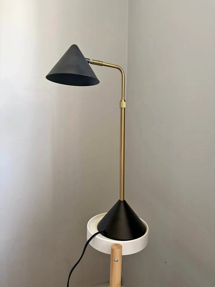 Modern Black and Gold Table Lamp