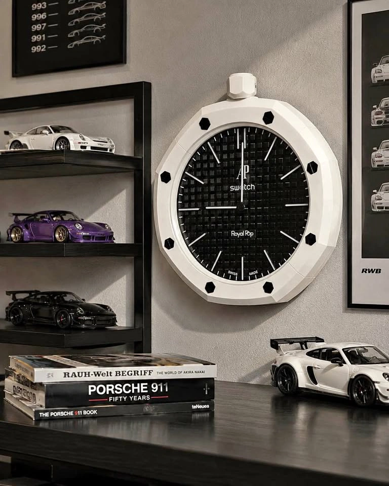 AP x Swatch Royal Pop Wall Clocks