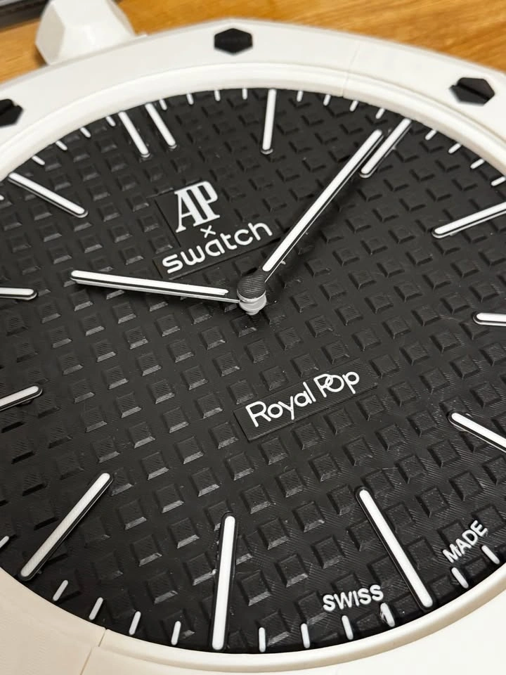 AP x Swatch Royal Pop Wall Clocks - photo 2
