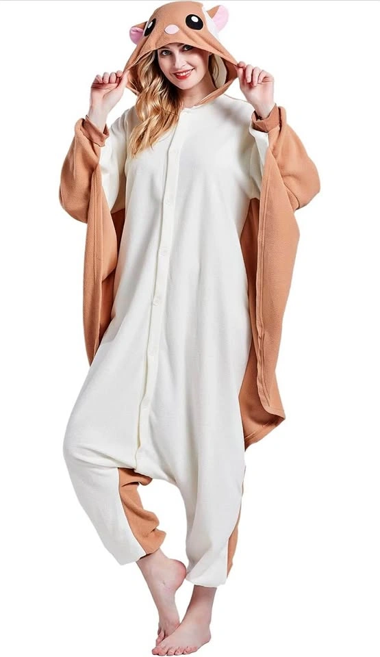 Unisex Adult Animal Onesie Pajamas (XL)