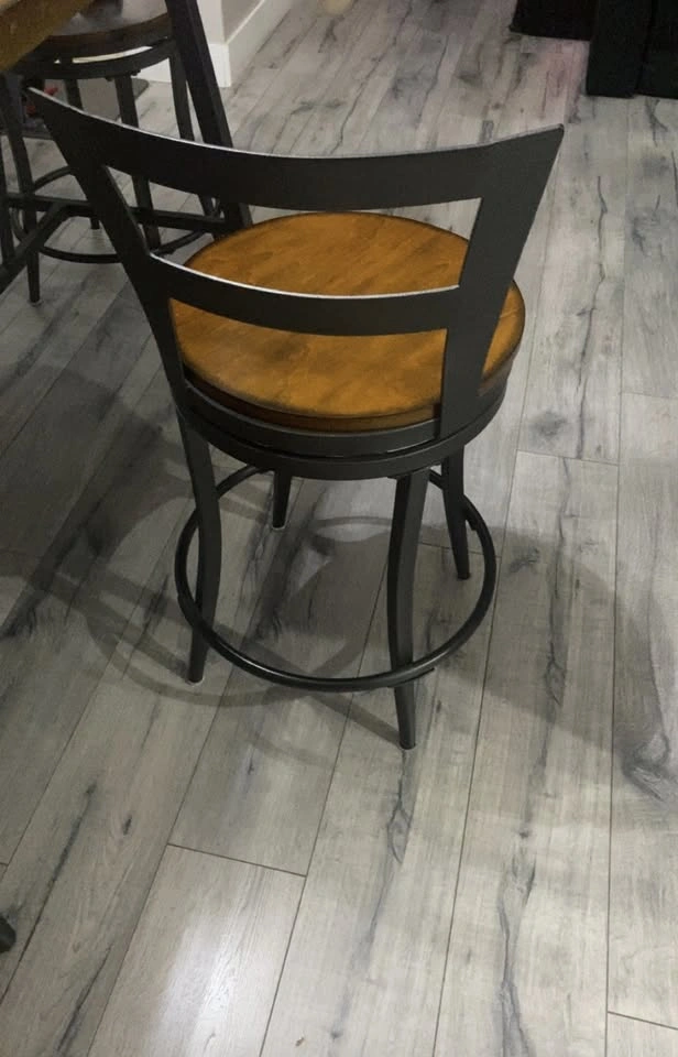 Counter Height Dining Set w/ Swivel Chairs - photo 4