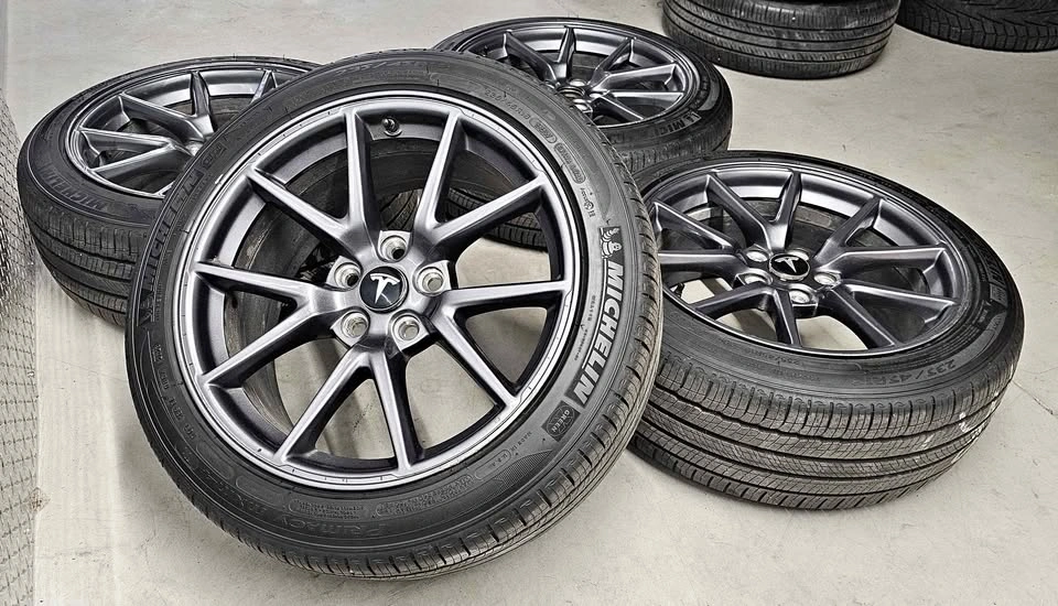 Tesla Model 3 Rims w/ All Season Tires & TPMS