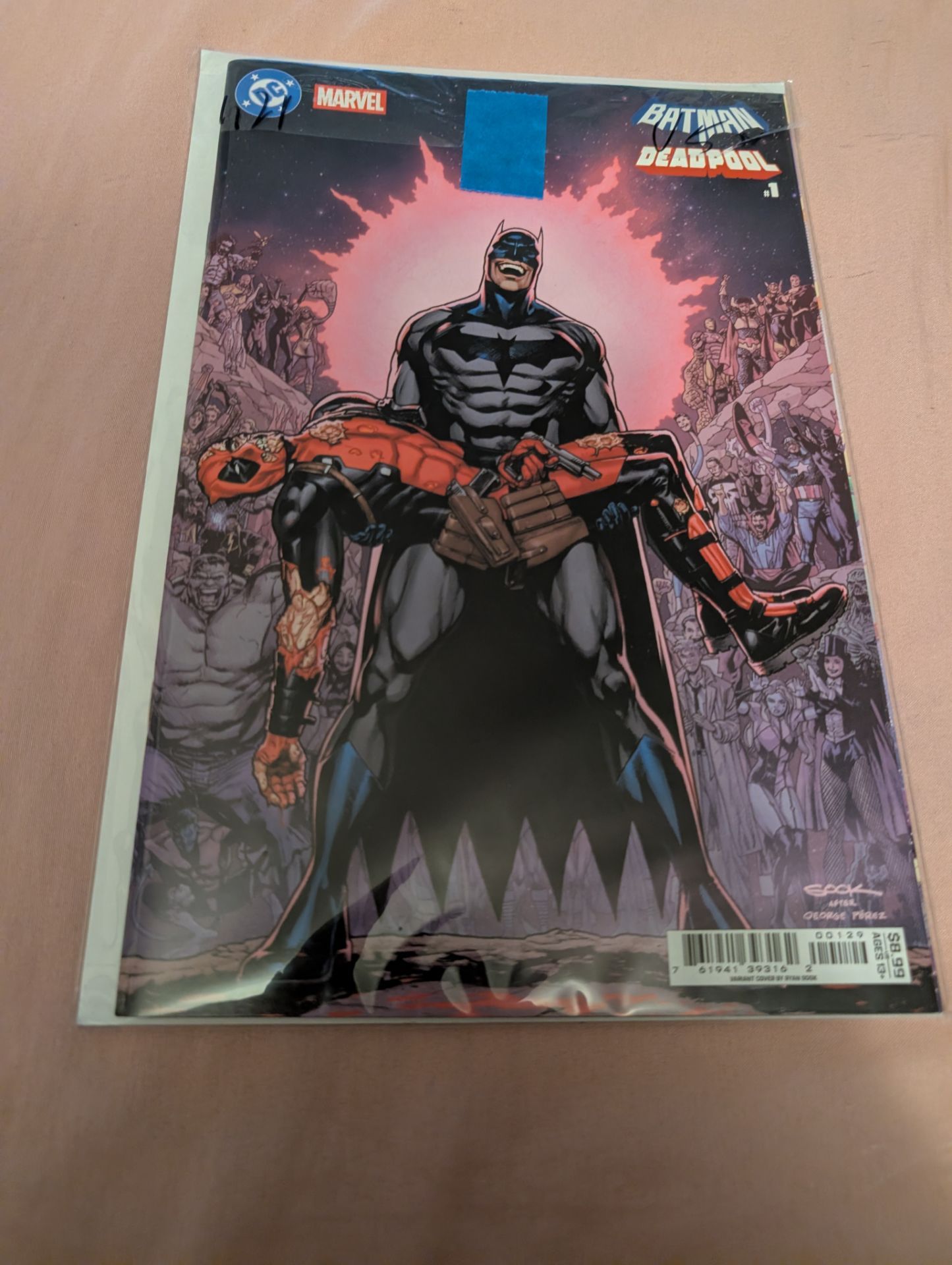 Batman/Deadpool Variant Cover Comic