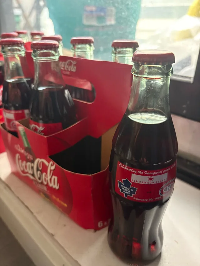 Coca-Cola Maple Leaf 1st Game at ACC Bottles image indicator(3)