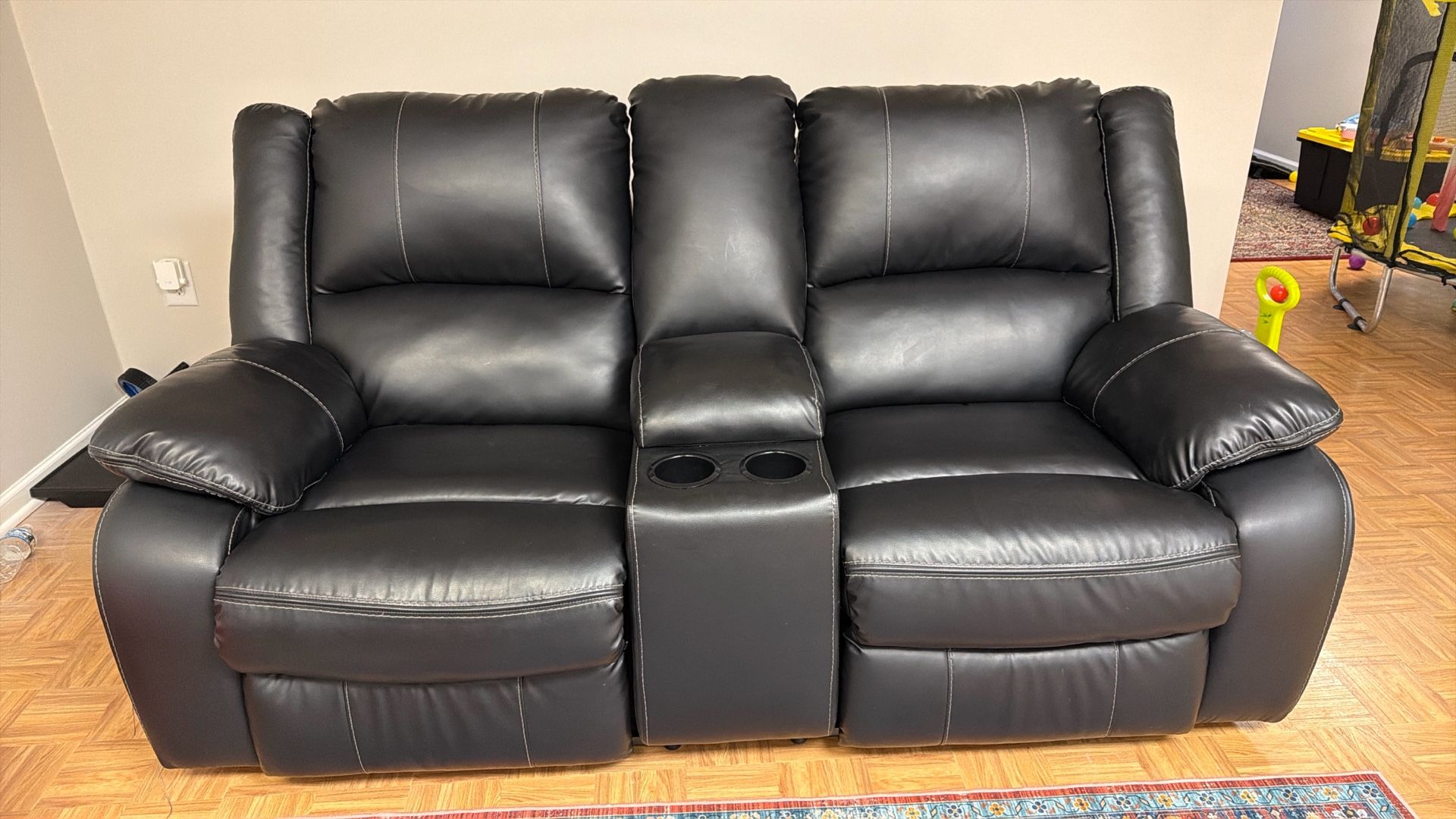 Recliner Loveseat | Leather Sofa | Ashley Brand
