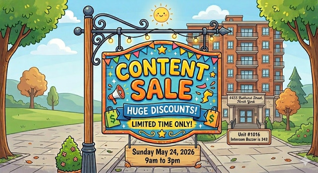 Huge Garage Sale / Content Sale - Most Items for $1-2.