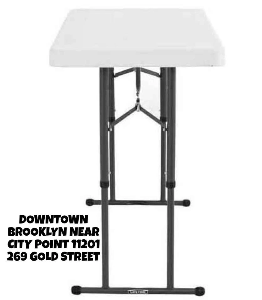LIFETIME 48" Adjustable Height Folding Table - photo 2