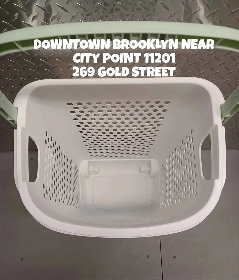 Brightroom Rolling Laundry Hamper - White - photo 3