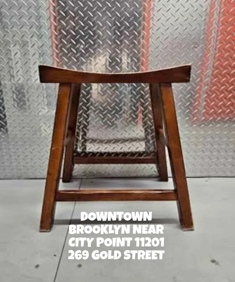 Acme Furniture Gaucho Walnut Saddle Bar Stool