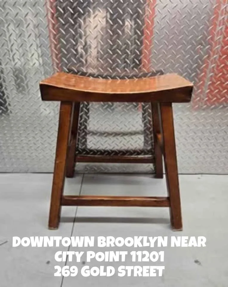 Acme Furniture Gaucho Walnut Saddle Bar Stool - photo 3
