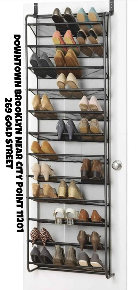 10-Tier Over The Door Shoe Organizer - photo 3