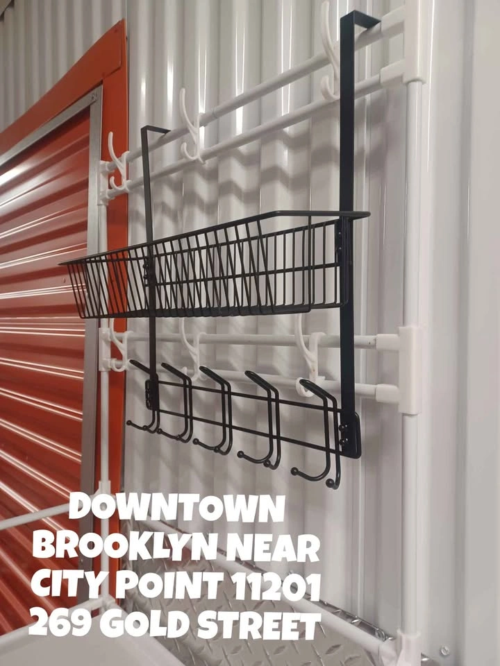Porta Over The Door Hook Organizer with Basket - photo 3