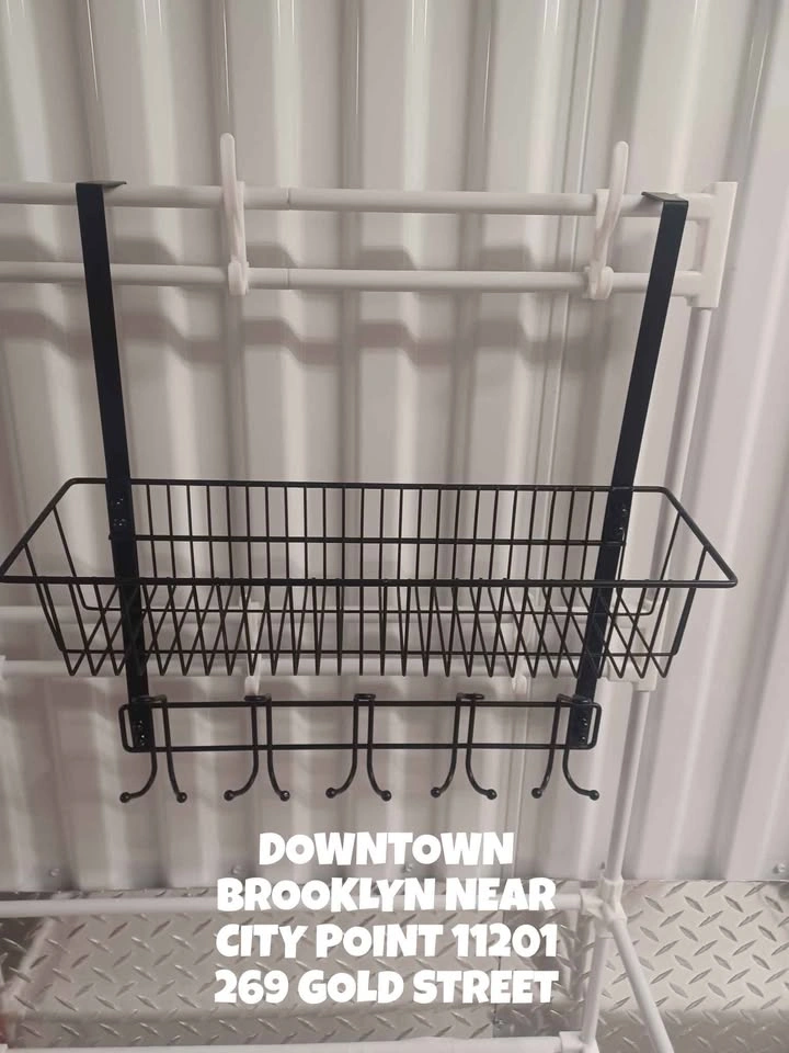 Porta Over The Door Hook Organizer with Basket - photo 5