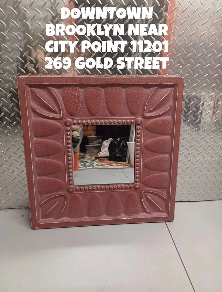 Square Decorative Wall Mirror - photo 3