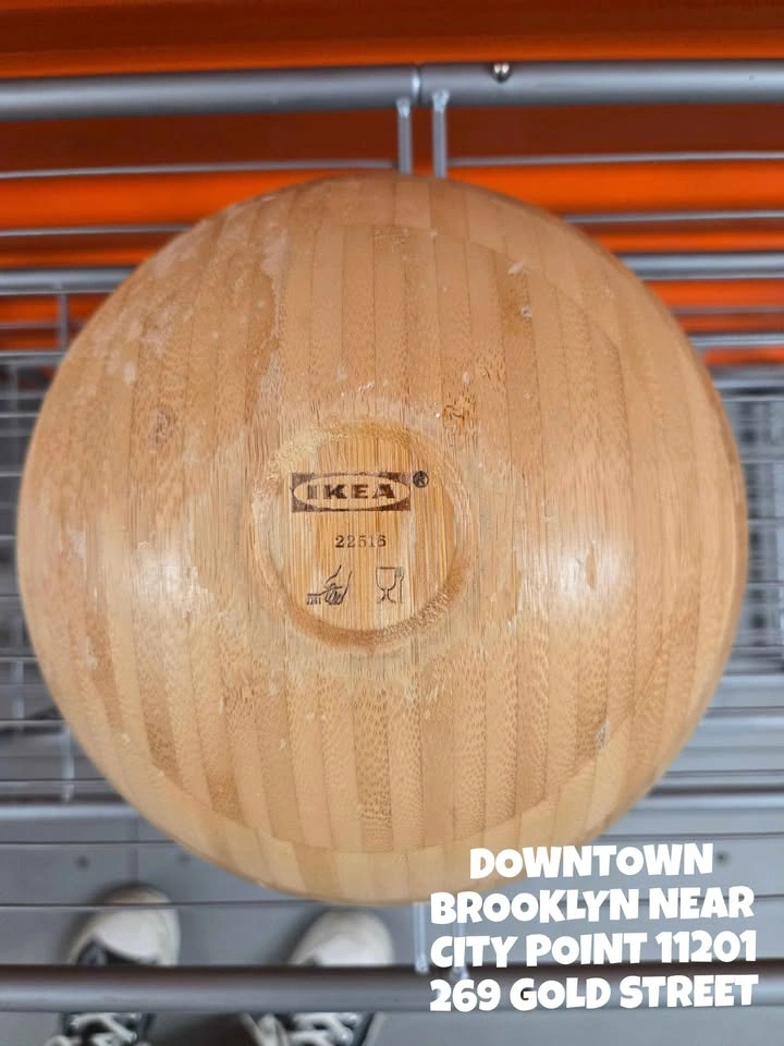 IKEA Bamboo Bowl 8in - photo 2