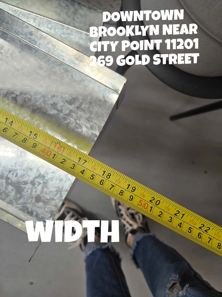 2 Galvanized Metal Trays - photo 5