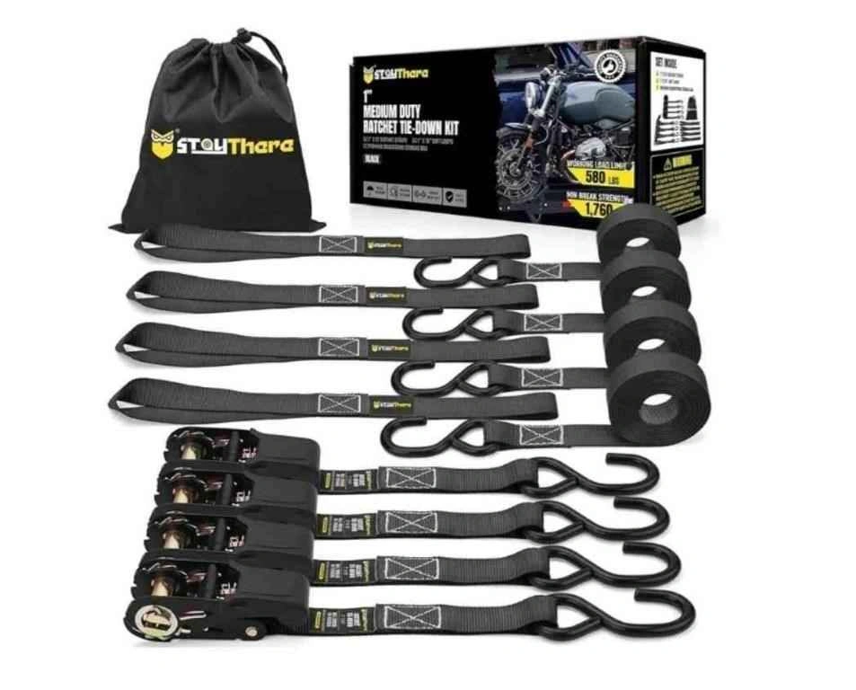 Stay There Ratchet Tie Down Straps 1'' x15' - photo 2