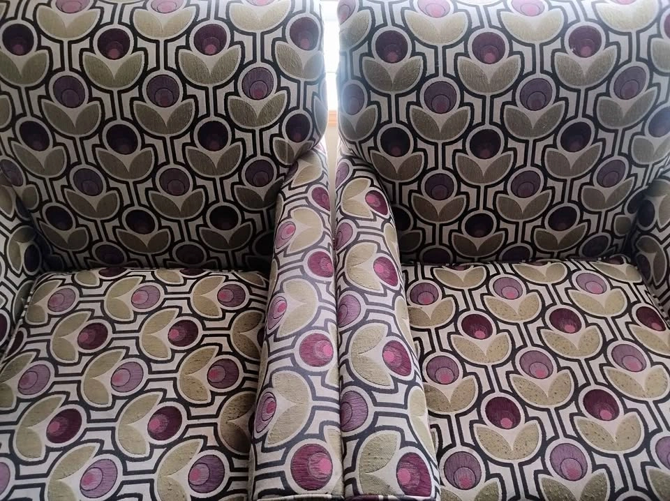 Sofa-Retro pattern Armchairs - photo 2