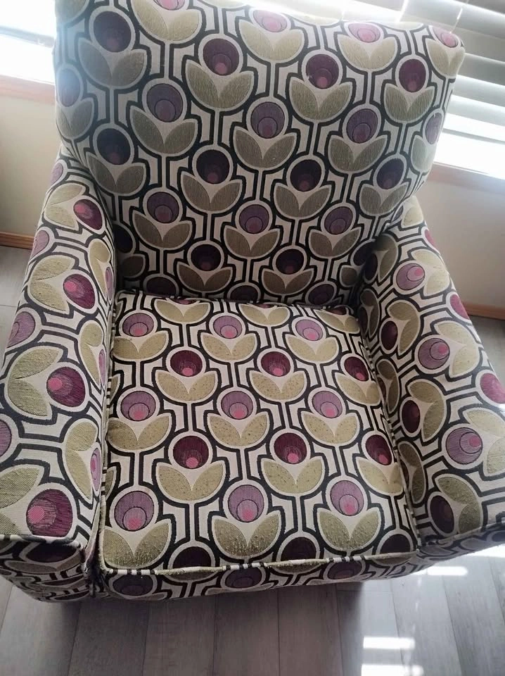 Sofa-Retro pattern Armchairs - photo 4