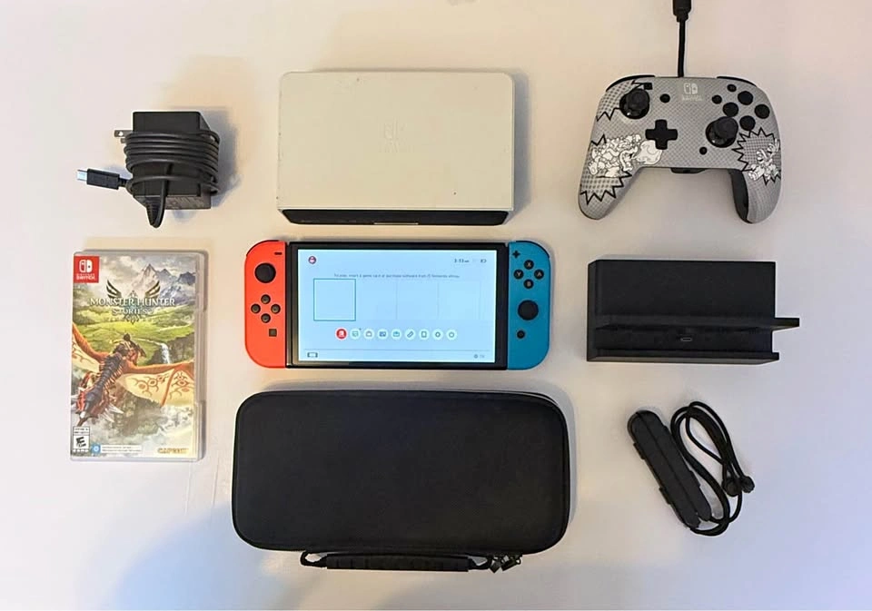 Nintendo Switch OLED Bundle with Accessories