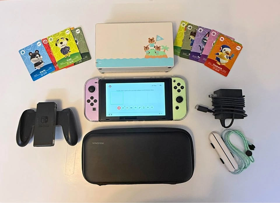 Nintendo Switch Animal Crossing Edition w/ Accessories