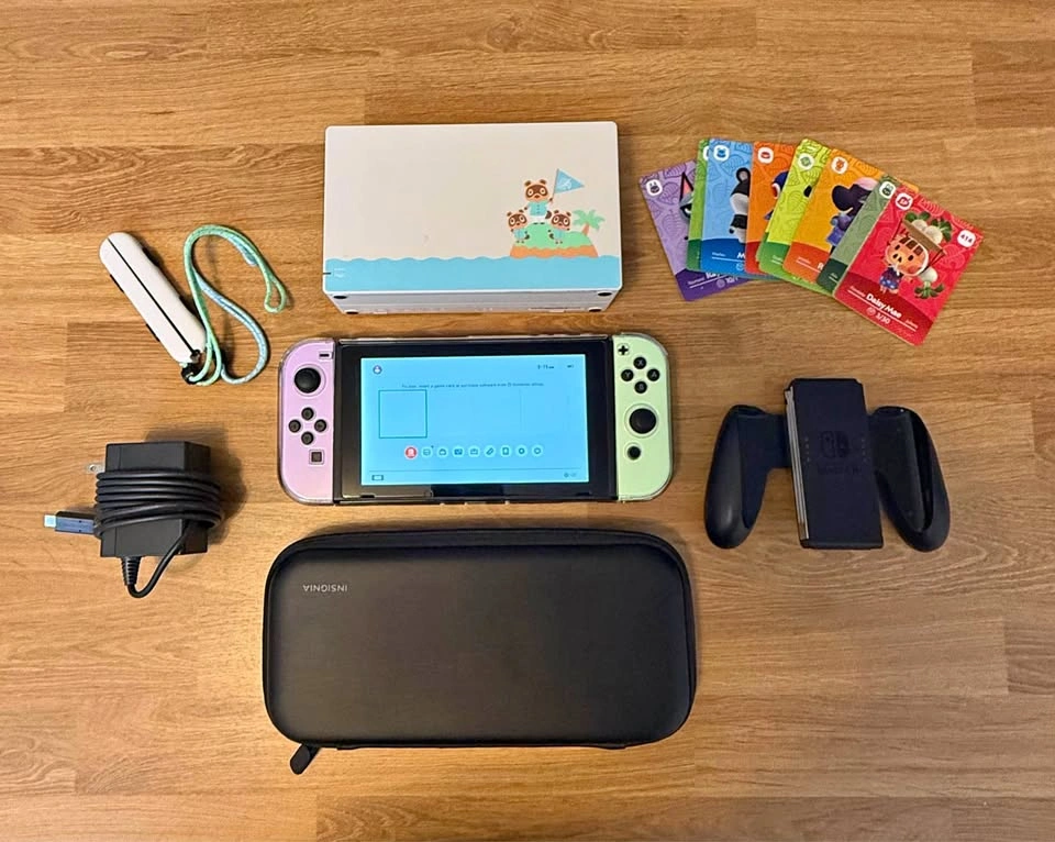 Nintendo Switch Animal Crossing Edition Bundle w/ Accessories
