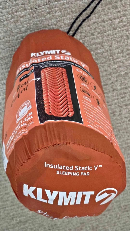 2 x Klymit Insulated Static V Sleeping Pad w/ Pillow
