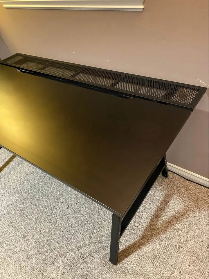 Black Ikea Gaming Desk (Delivery Available) - photo 2