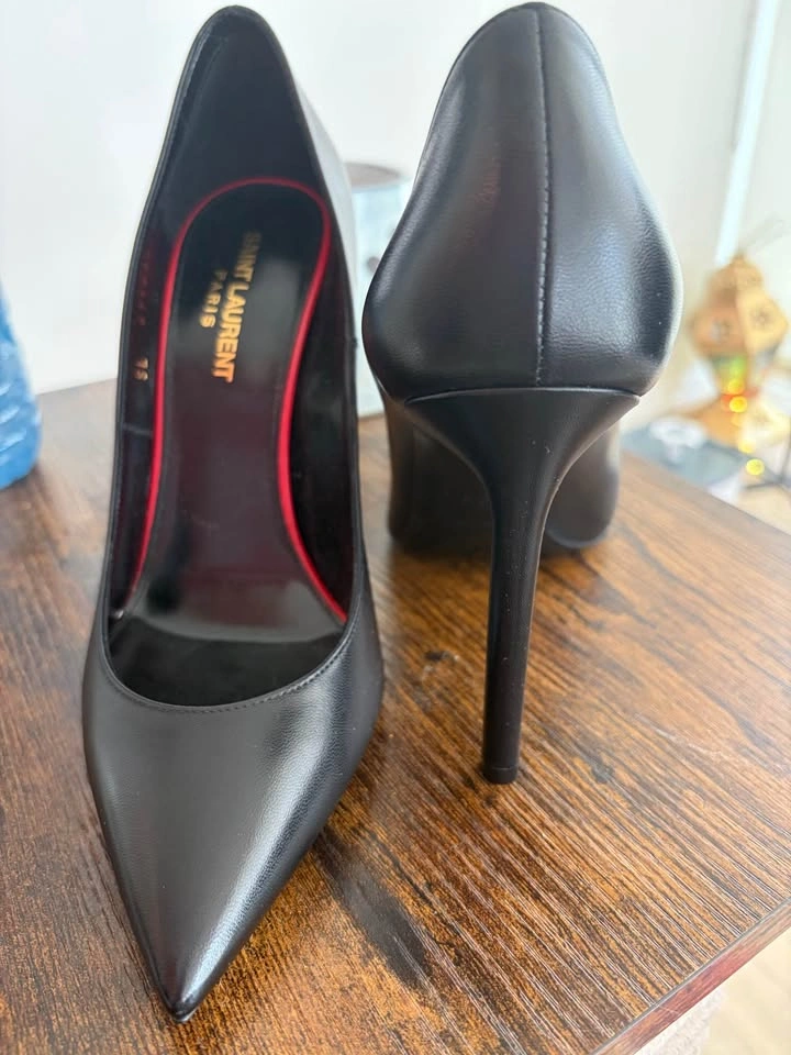 Saint Laurent Anja 105 Pumps - Size 38.5 Brand New - photo 2