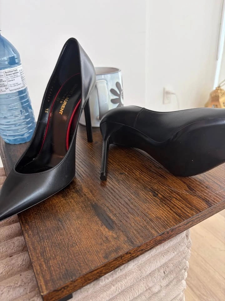 Saint Laurent Anja 105 Pumps - Size 38.5 Brand New - photo 3
