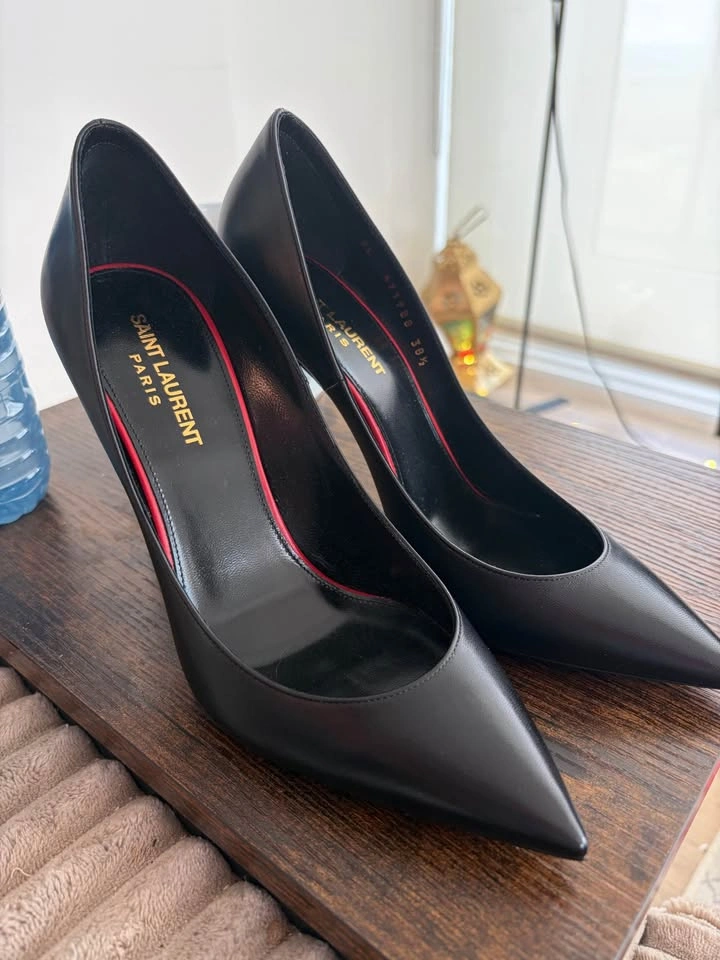 Saint Laurent Anja 105 Pumps - Size 38.5 Brand New - photo 4