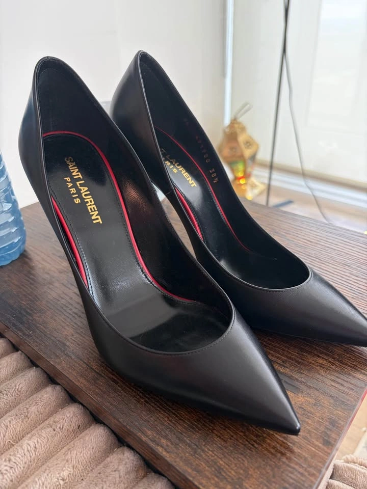 Saint Laurent Anja 105 Pumps - Size 38.5 Brand New - photo 5