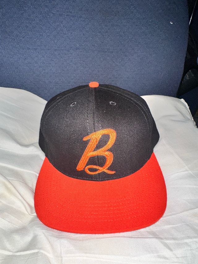Benny Gold SnapBack Hat - Black & Orange