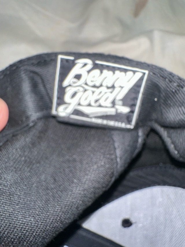 Benny Gold SnapBack Hat - Black & Orange - photo 2