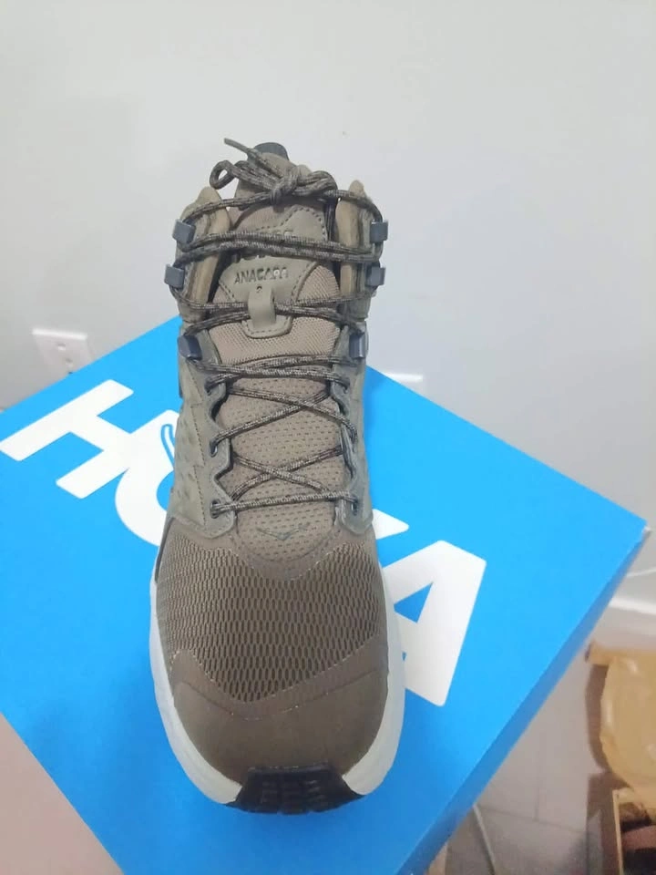HOKA Men's Anacapa 2 Mid GTX Hiking Boots - Greenish Brown - photo 4