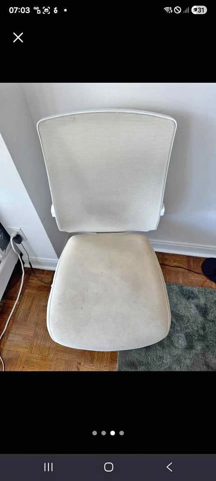 White Mesh Office Chair