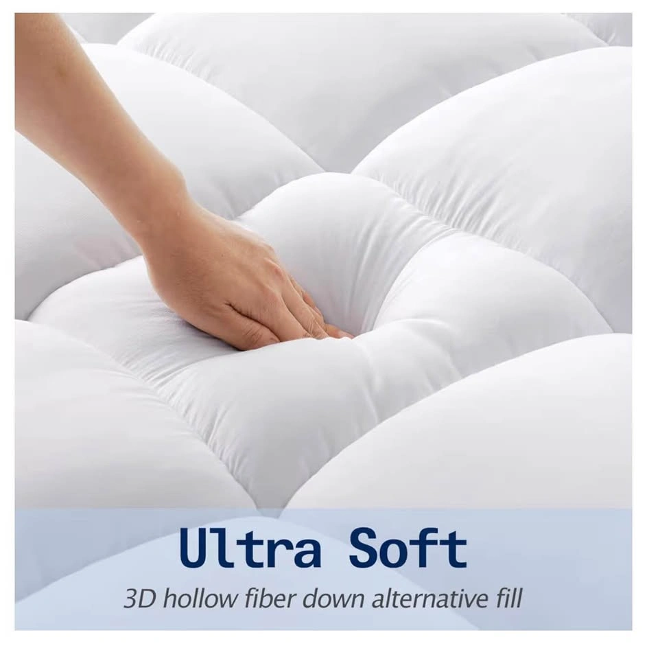 SOPAT Queen Mattress Topper - Extra Thick & Fluffy - photo 2