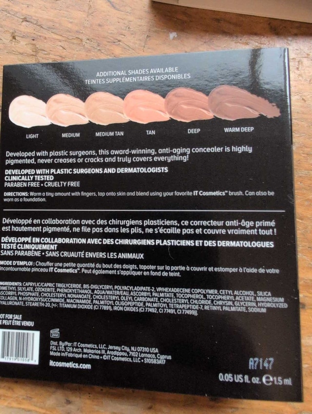 IT Cosmetics Bye Bye Under Eye Concealer lot of 4 samples nwt - photo 3