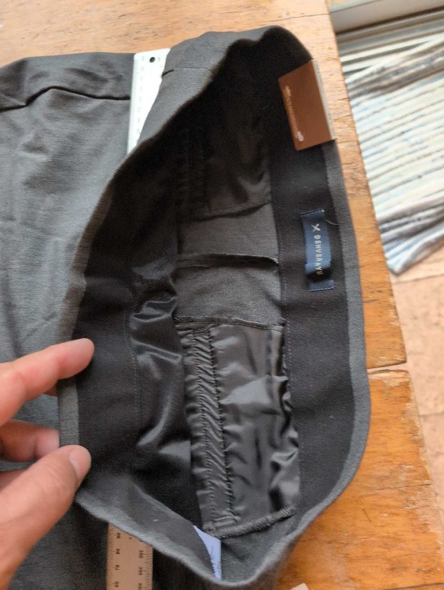 Mark's Pants Size 10x30 NWT Dark Grey - photo 4