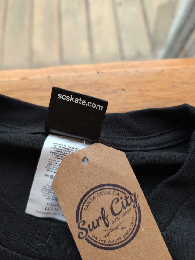 Santa Cruz Long Sleeve Shirt Mens Medium Black NWT - photo 2