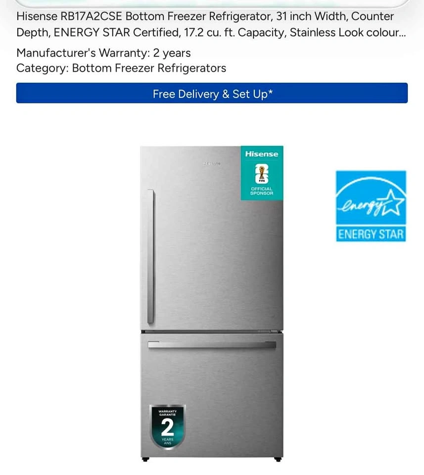NEW Fridge for Sale ** must go quickly **