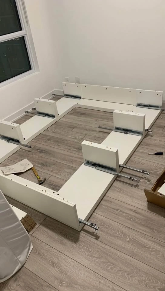 Queen IKEA Bed Frame - photo 3