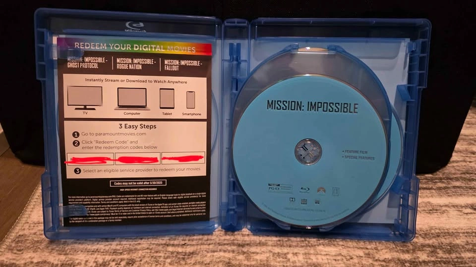 Mission Impossible 6 Movie Collection BLURAY - photo 2