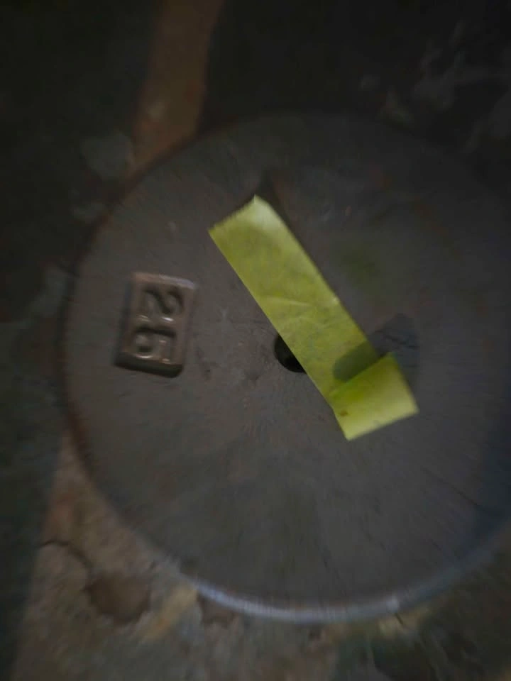 Four 25 lb Cast Iron Barbell Plates - photo 2