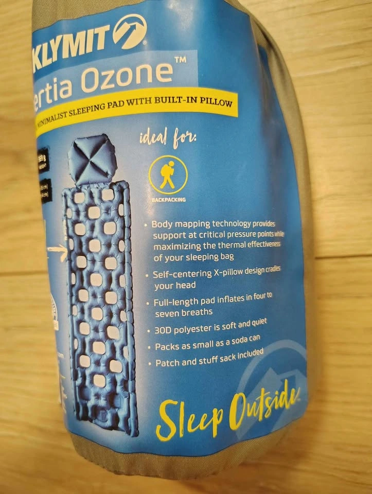 Klymit Inertia Ozone Sleeping Pad - Lightweight Backpacking Mat - photo 2