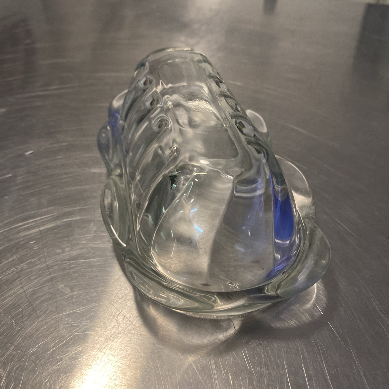 Vintage Anchor Hocking Glass Butter Dish